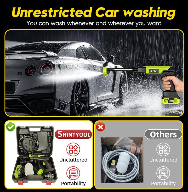 SEESE™ Cordless Pressure Washer Pro