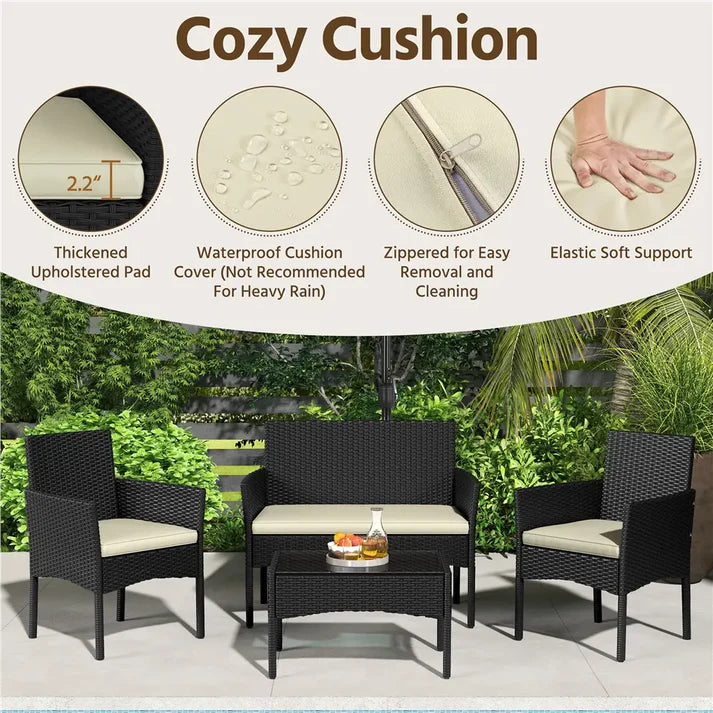 4-Piece Outdoor Reception Set